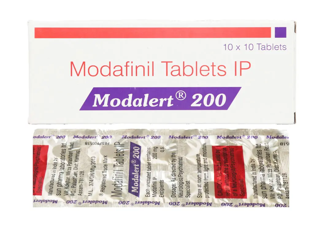 Modalert 200mg Modafinil - 1 Strip